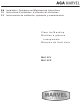 AGA Marvel MA15CL Installation, Operation And Maintenance Instructions