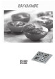 Brandt BPG3400W Manual For Installation And Use