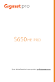 Gigaset S650 HE PRO Manual