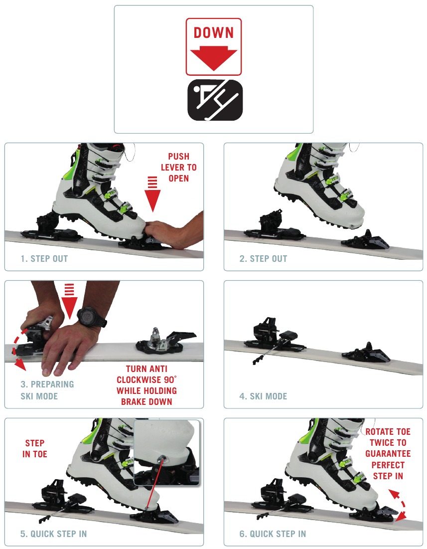 Dynafit ST ROTATION 7 Ski Touring Binding Quick Guide ManualsLib