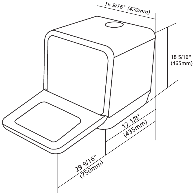 Comfee CDC17P2AWW 6L Countertop Dishwasher Manual ManualsLib