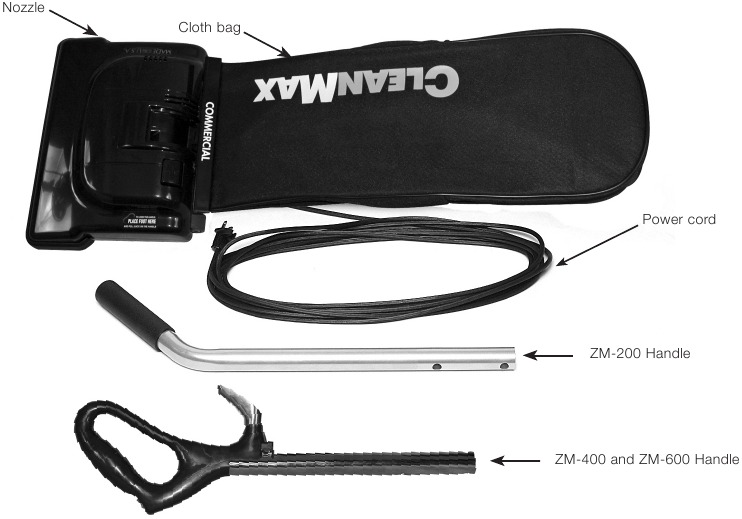 CleanMax ZM-200, ZM-400, ZM-600 - Vacuum Cleaner Manual | ManualsLib