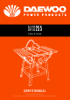 Daewoo DATS255 User Manual