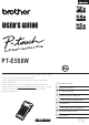 Brother P-Touch PT-E550WNIVP Manual