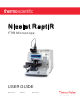 Thermo Scientific Nicolet RaptIR User Manual
