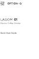OPTION-O LAGOM 01 Quick Start Manual