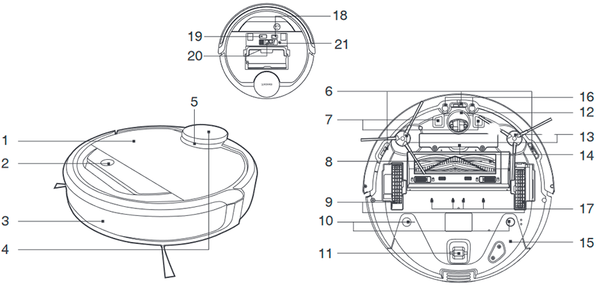 Batteria Per Ecovacs Deebot Ozmo 930 E 937: 14.4V 2600mAh, Li-Ion, Ricambio Potente E Sicuro Per Il Tuo Robot Aspirapolvere. - 2