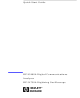 HP 54750A Quick Start Manual