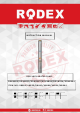 RODEX RDX8803 Instruction Manual