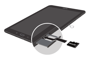 Install an optional microSD