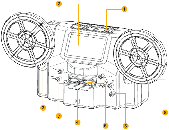 KODAK REELZ Film Digitizer for 8mm & Super 8mm Film Manual
