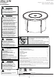 Allen + Roth AR Mcaden FHWS80028 Assembly Instructions Manual