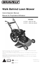 Gravely 911700 Owner's/Operator's Manual