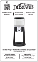 DrBrowns Insta-Prep AC262 Instructions For Use Manual
