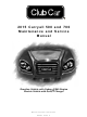 Club Car Carryall 500 2015 Maintenance And Service Manual