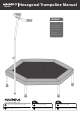 MACHRUS UPPERBOUNCE SK-HX50 Manual
