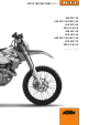 KTM 450 EXC EU 2015 Setup Instructions