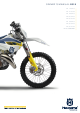 Husqvarna TE 125 EU 2015 Owner's Manual