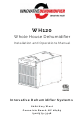 Innovative Dehumidifier WH120 Installation And Operation Manual
