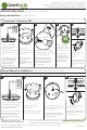 Good Earth Lighting RE1110-WHG-07LF2-G Quick Start Manual
