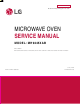 LG MH9245XAB Service Manual