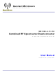 Quonset Microwave QM1004-8-12-100 User Manual