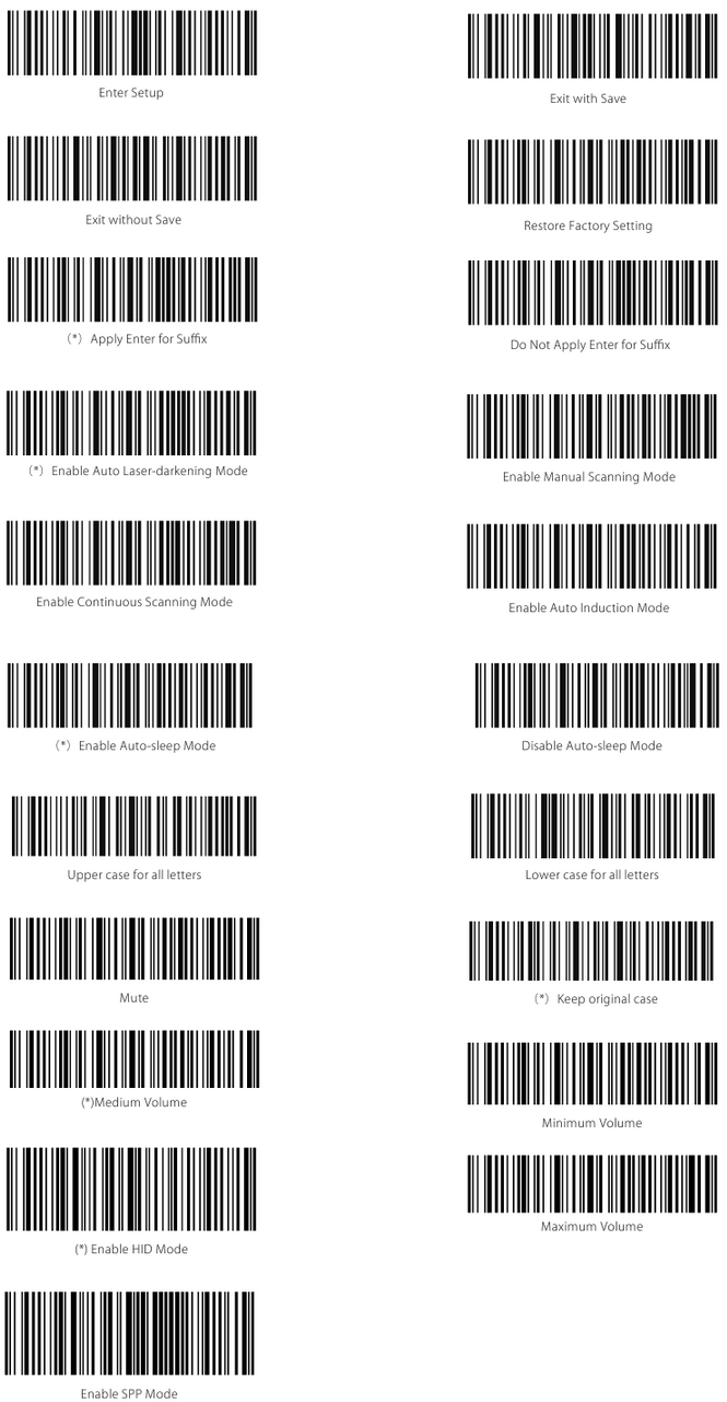 Inateck BCST-70 - Bluetooth Wireless Barcode Scanner with 35m Range ...