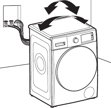 Rock washer to test foot contact