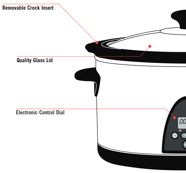 Sunbeam HP5590 Electronic Slow Cooker 5.5L Manual ManualsLib