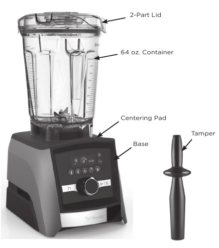Vitamix VM0185, A3300, A3500 - Performance Blender Ascent Series Manual ...