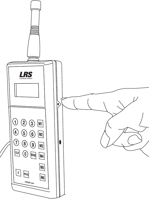 LRS TX9560MT Guest Paging Transmitter Setup Manual ManualsLib
