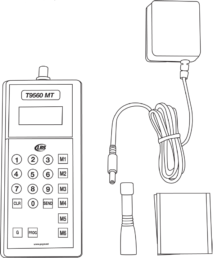 LRS TX9560MT Guest Paging Transmitter Setup Manual ManualsLib