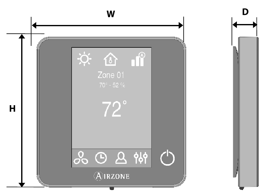 Daikin DZKMTS3 Thermostat Manual ManualsLib