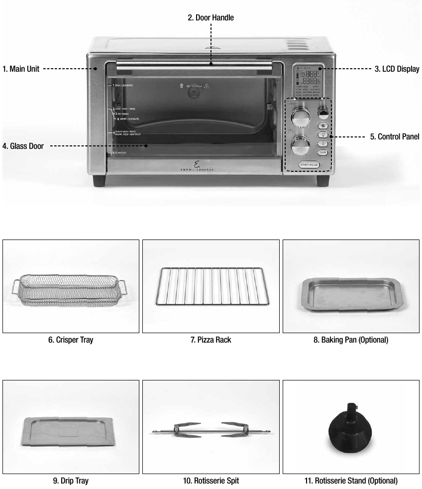 Emeril Lagasse Power AirFryer 360 SAFO001 Manual ManualsLib