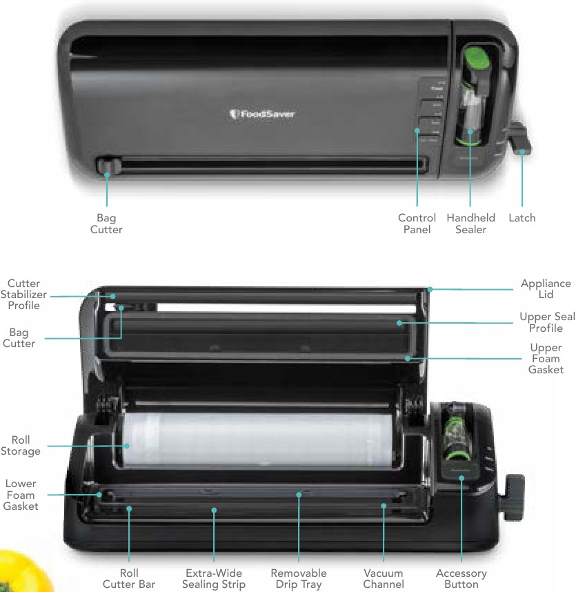 FoodSaver FM3600 Series - Vacuum Sealer Manual | ManualsLib