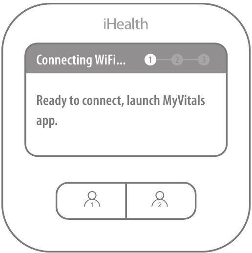 ihealth BPM1 - iHealth Clear Wireless Blood Pressure Monitor