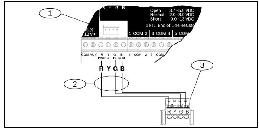 Bosch B920 Two Line Alphanumeric Keypad Installation Manual