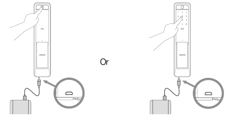 How to open the door Using Emergency Power