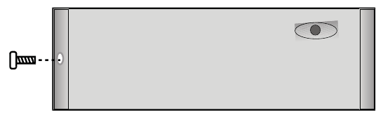 Installing the Tamper Screw