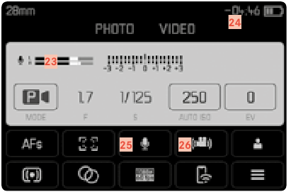 PART DESIGNATIONS - STATUS SCREEN VIDEO