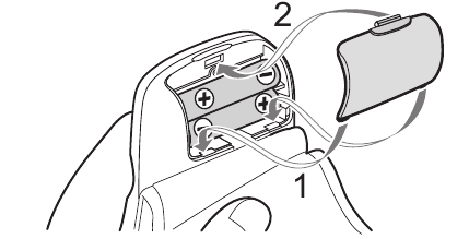 Installing Batteries - Step 3