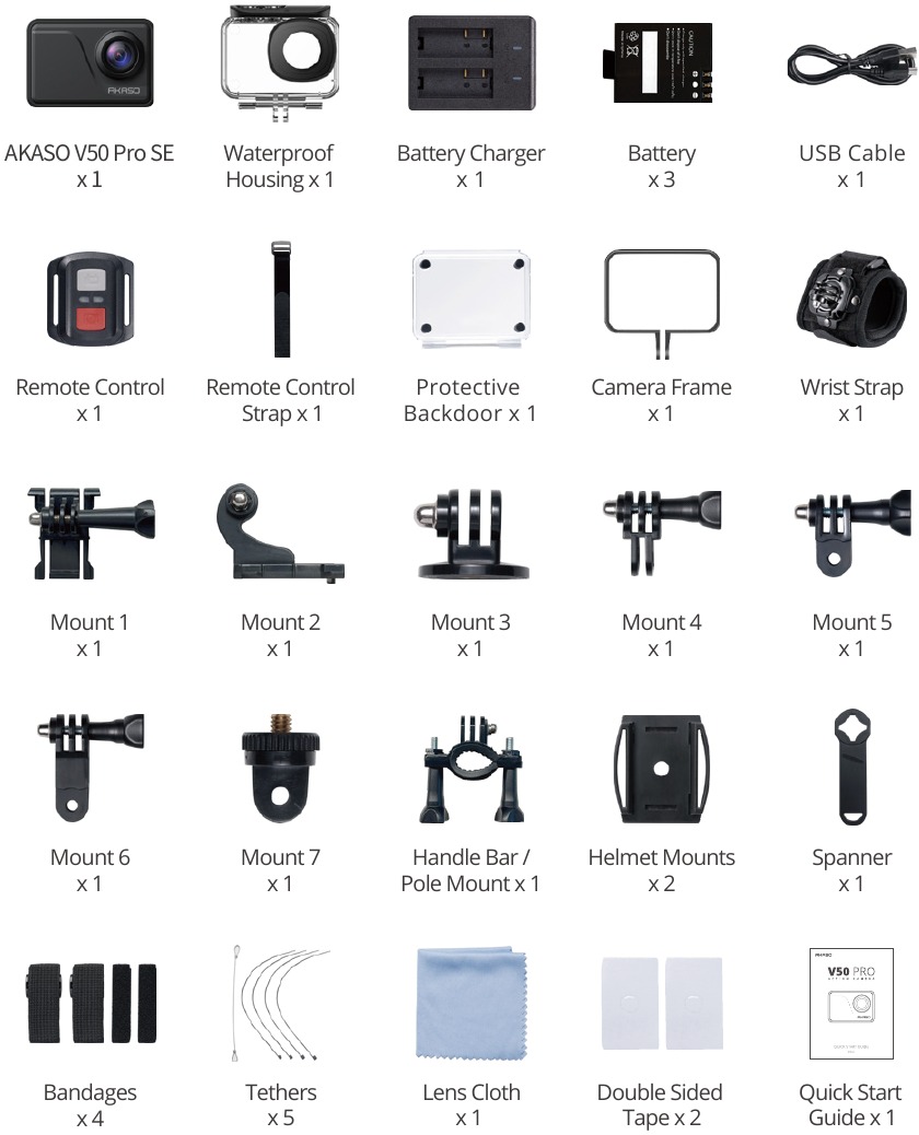AKASO V50 Pro SE Action Camera Manual ManualsLib