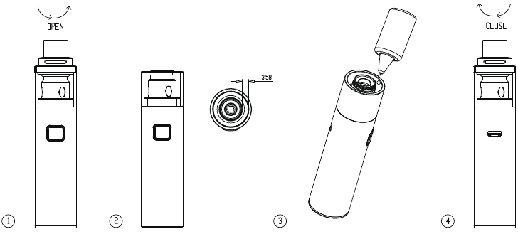 elfbar nachfüll pod läuft aus Test du kit Veco ONE plus Vaporesso main image 1
