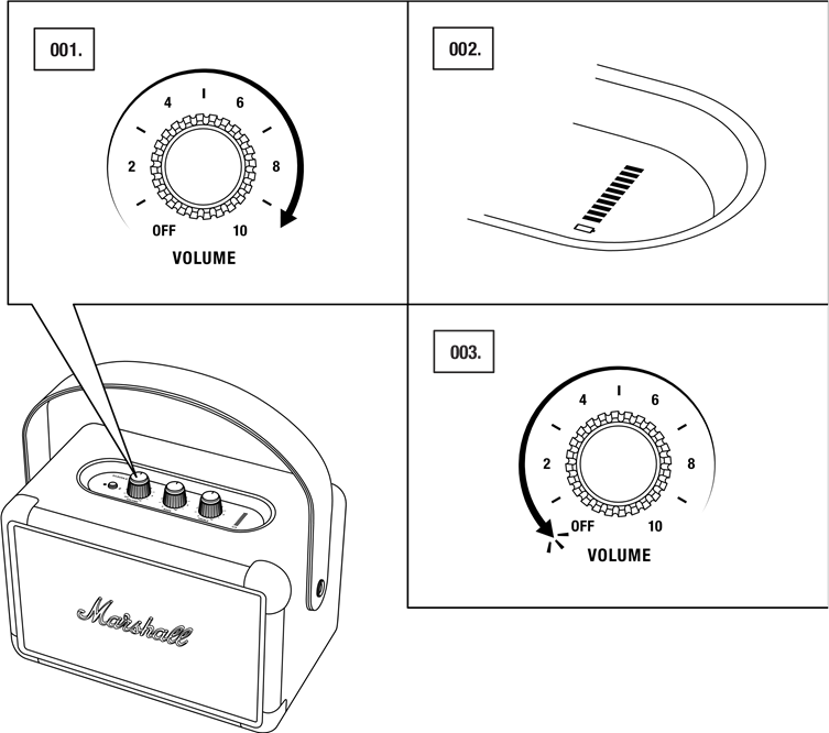 Marshall Kilburn II Portable Stereo Loudspeaker Manual ManualsLib