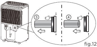 Connect pump drain hose - Step 2