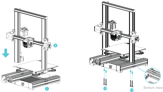 Gantry Frame Installation