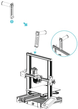 Installing material rack