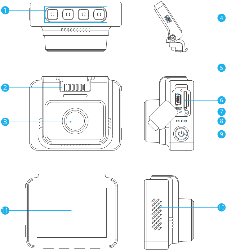 KingSlim D5 Dash Cam Manual ManualsLib