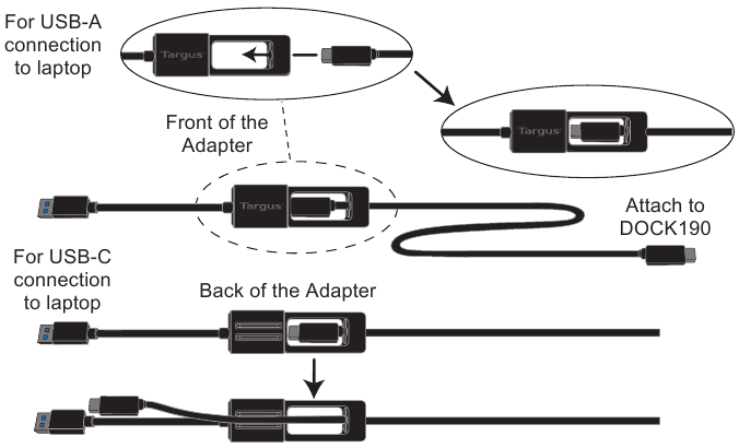 Targus Dock190 Usb C Universal Dual Video 4k Docking Station Manual Manualslib 8156