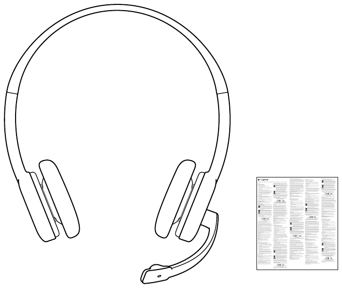 Logitech h151 stereo headset quick start manual manualslib